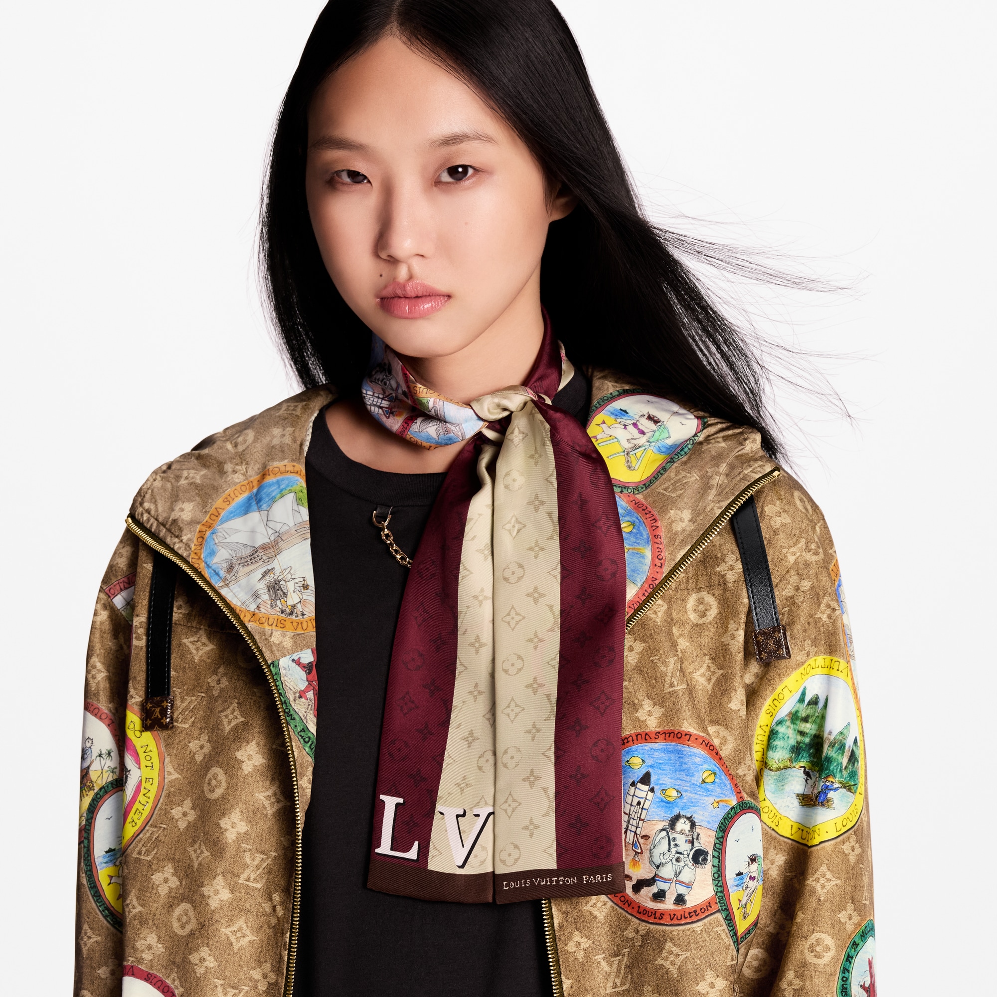 Hotel Lv Bandeau Scarf My LV Trunk Bandeau
